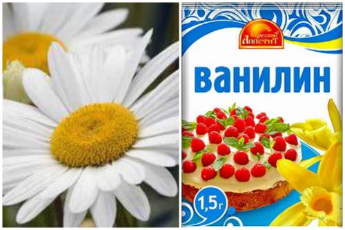 Ромашка и ванилин