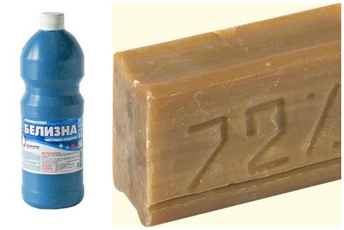 белизна и мыло