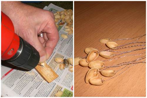 Заготовки из фисташек