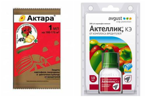 Актара и Актеллик 