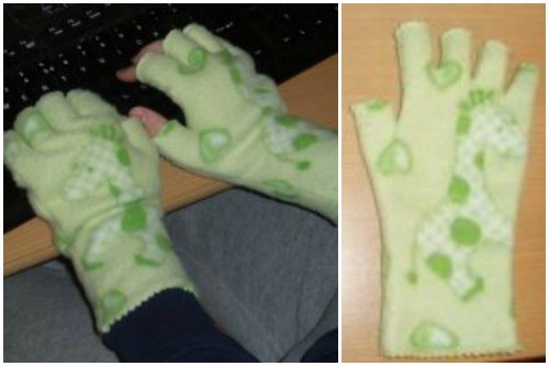 пальцы частично закрыты
