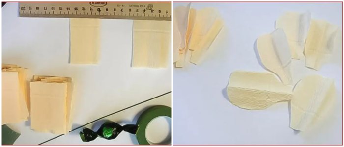 Заготовки для цветка